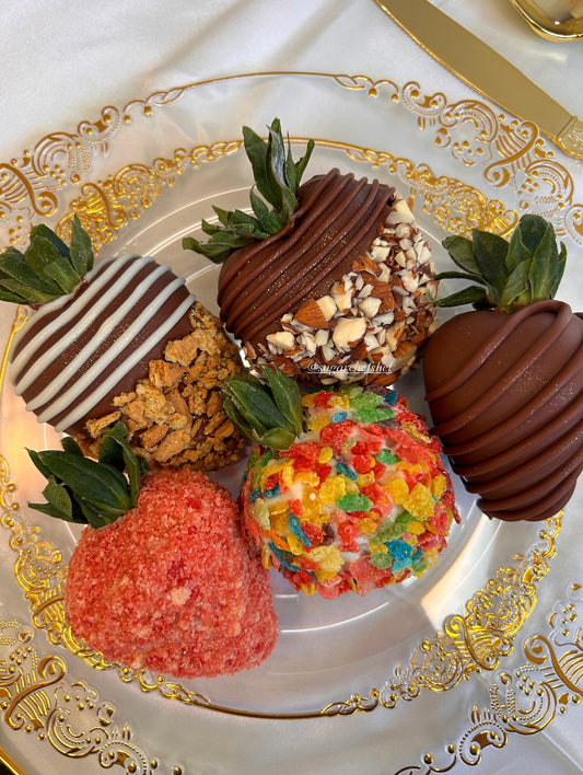 Customized Dipped Strawberries